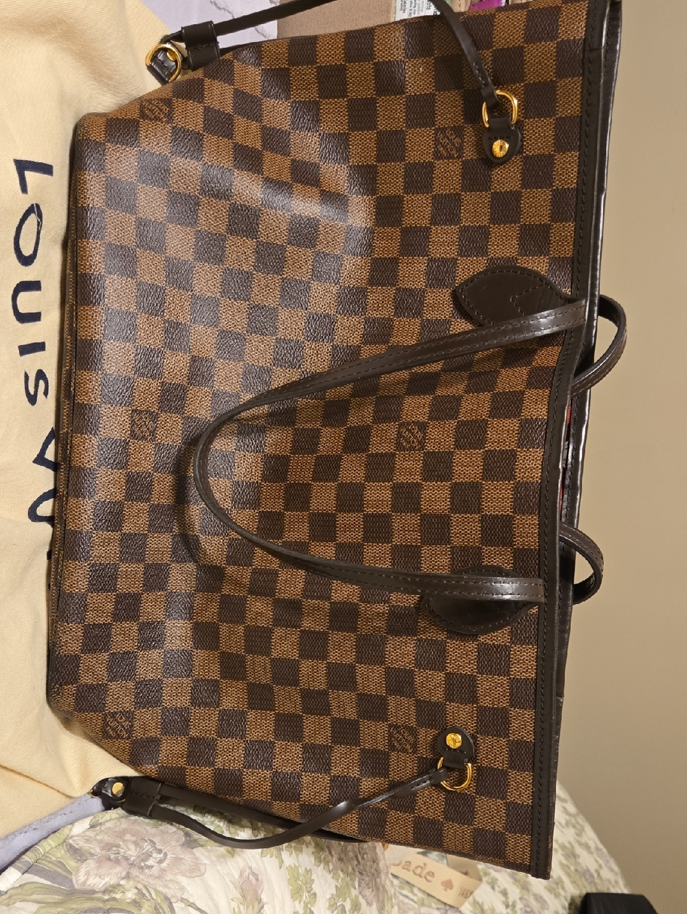 Authenti. Louis Vuitton Neverfull Bag GM